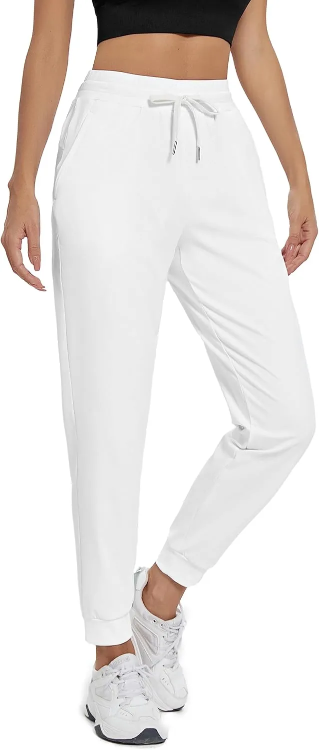 Blaosn Workout Joggers Pants for Women with Pockets Gym Yoga Athletic Sweatpants Girls Lounge Leggings Trendy Clothes Fall