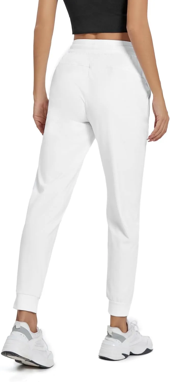 Blaosn Workout Joggers Pants for Women with Pockets Gym Yoga Athletic Sweatpants Girls Lounge Leggings Trendy Clothes Fall