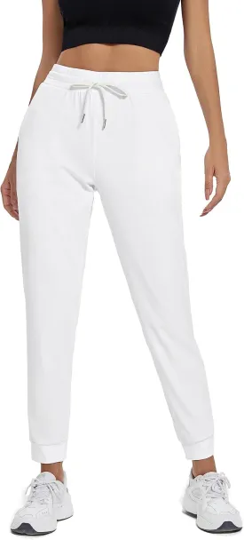 Blaosn Workout Joggers Pants for Women with Pockets Gym Yoga Athletic Sweatpants Girls Lounge Leggings Trendy Clothes Fall