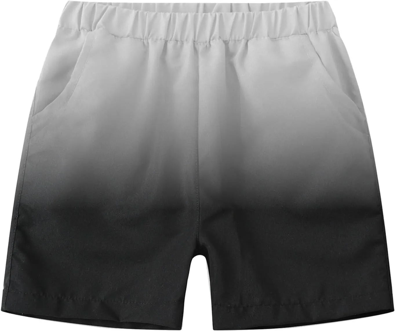 Boys Pull On Preppy Shorts Girls Cotton Elastic Quick Dry Athletic Running Shorts Kids Casual Summer Clothes with