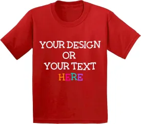Custom Baby Shirt for Boys Girls Personalized Your Own Image Photo Text T-Shirt Front Print ONLY