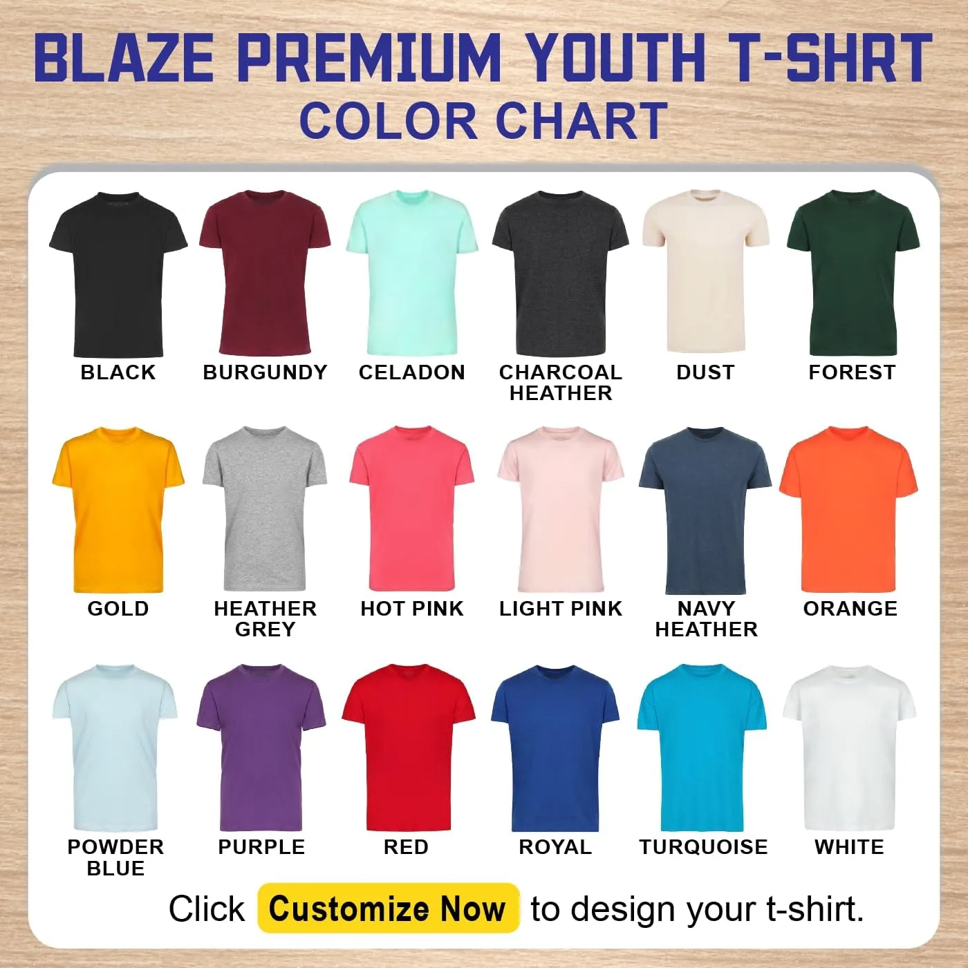 Custom Youth T-Shirts for Boys and Girls | Personalized Image and Text for Kids | Digital Printing