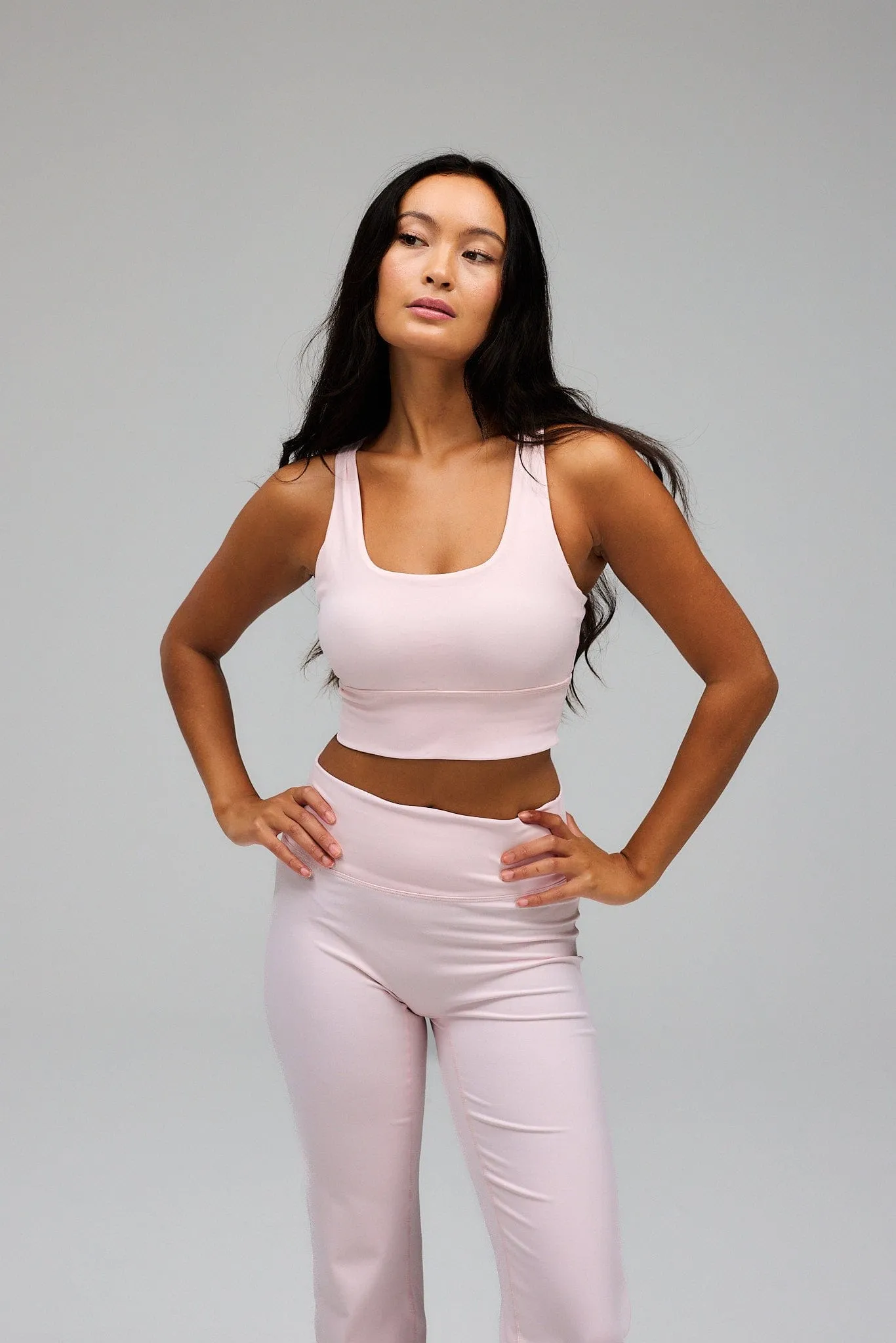 Flare Yoga Pants - Soft Pink