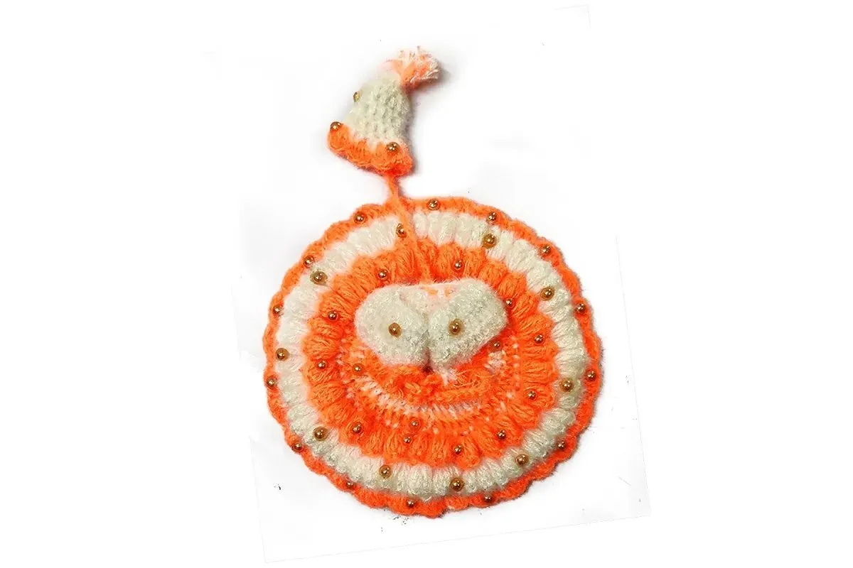 Laddu Gopal Woolen Dress | Krishna ji Designer Woolen Soft Dress | Handmade Laddu Gopal ji Winter Dress (Size 2,4,5)