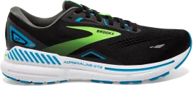Men's Adrenaline GTS 23 WIDE (006 - Black/Hawaiian Ocean/Green)