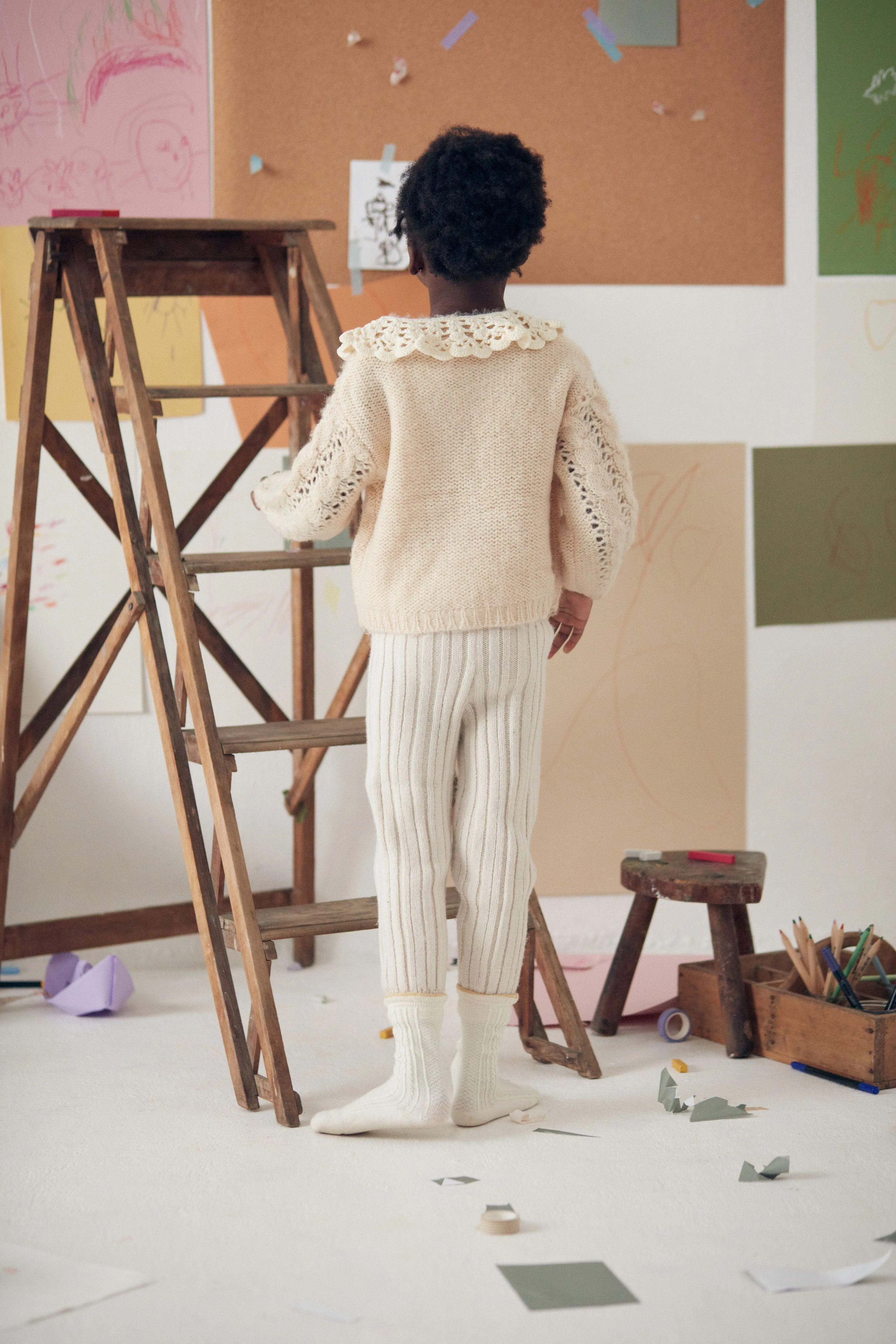 Pedro Leggings in Cream