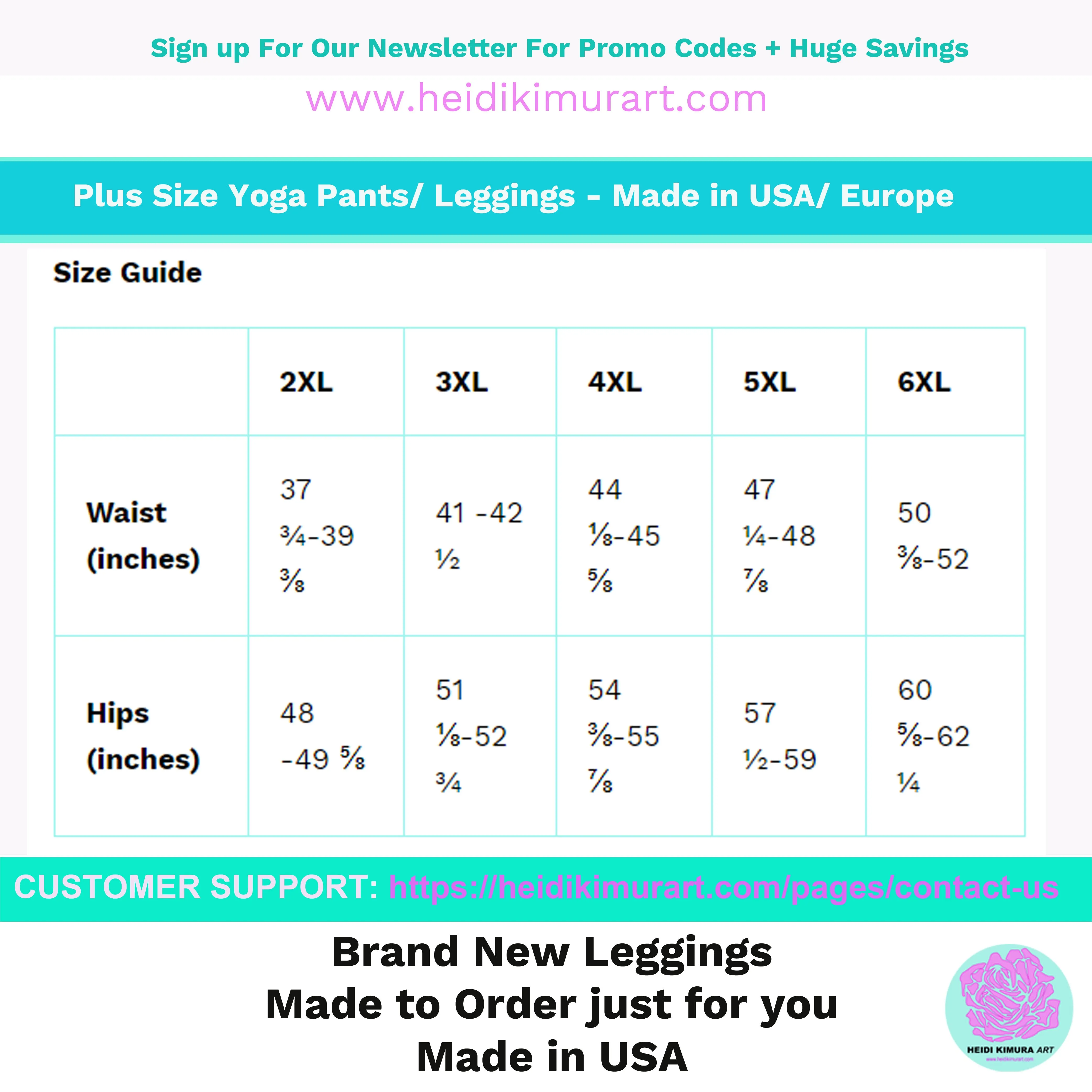 Rainbow Ombre Plus Size Tights, Rainbow Color Print Women's Plus Size Leggings Long Yoga Pants- Made in USA/EU
