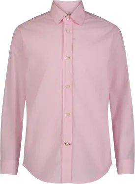Tommy Hilfiger Boy's Long Sleeve Dress Shirt, Collared Button-down With Cuff Sleeves, Gingham
